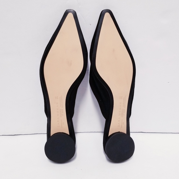 Zara Women Leather Mules - Picture 6 of 12